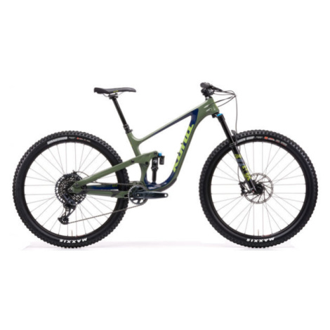 Kona PROCESS 134 CR Celoodpružené horské kolo, tmavě zelená, velikost