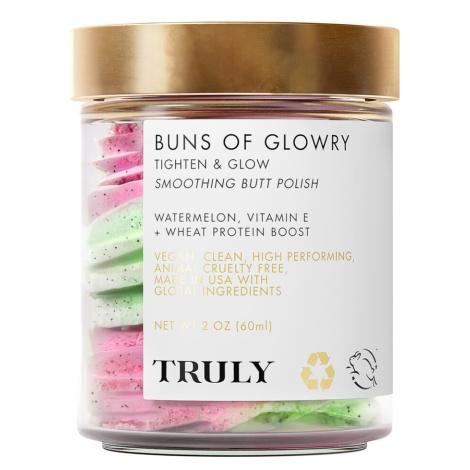 TRULY - Buns Of Glowry Butt Polish - Rozjasňující a vypínací kúra