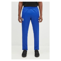 Tepláky adidas Originals Manchester United GB Track Pant modrá barva, s aplikací, IV7538