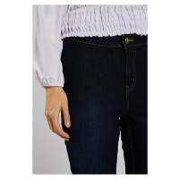 Monnari Jeans džíny s vysokým pasem Multi Navy Blue