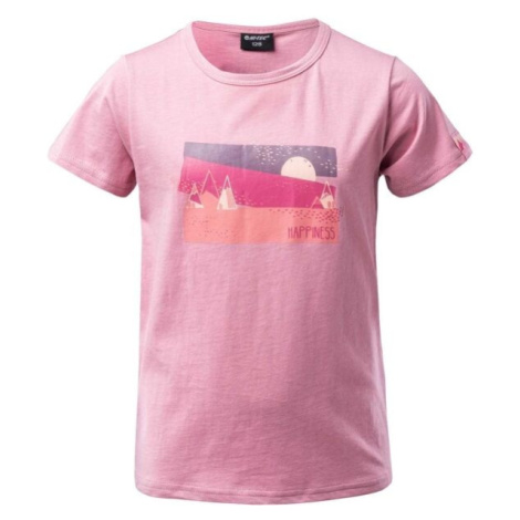 Hi-Tec NELA JRG Dívčí tričko, růžová, velikost