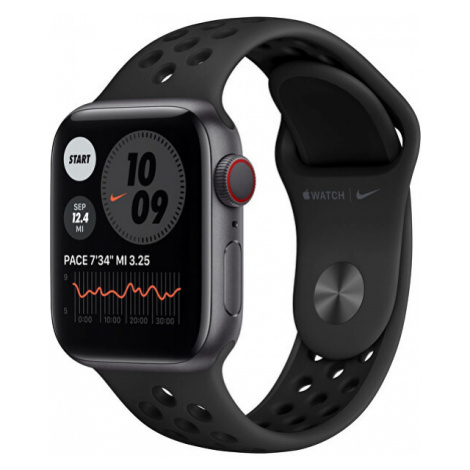 Apple Apple Watch Nike Series GPS + Cellular, 44mm Space Grey Aluminium Case with Anthracite/Bla