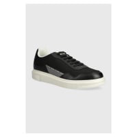 Sneakers boty Armani Exchange černá barva, XUX201 XV802 T694