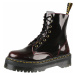 boty DR. MARTENS - 8 dírkové - JADON - CHERRY RED ARCADIA