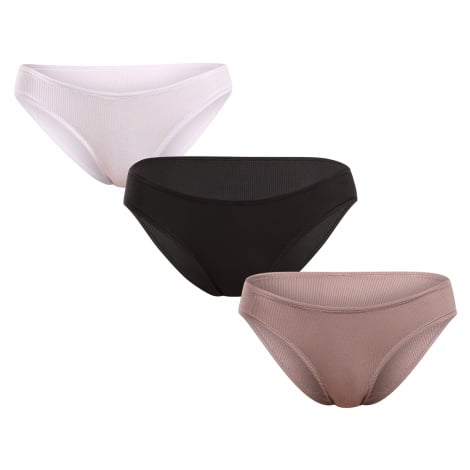 3PACK dámské kalhotky Calvin Klein vícebarevné (QD5206E-NP2)