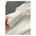 Vintážní ažurové šaty Embroidery se širokými rukávy