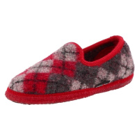 Haflinger SLIPPER JAQUARD Červená