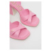 Sandály Liu Jo SISSI 02 růžová barva, SA3125EX01400021