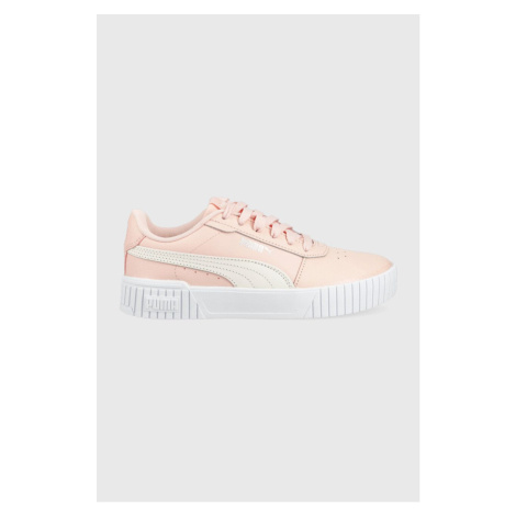 Sneakers boty Puma růžová barva