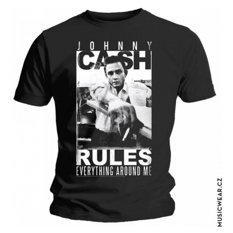 Johnny Cash tričko, Rules, pánské RockOff