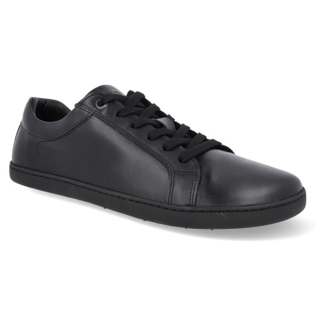 Barefoot tenisky Shapen - Feelin Uni Black Leather černé