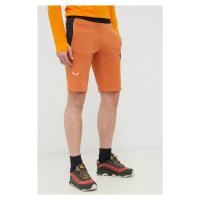 Outdoorové šortky Salewa Lavaredo oranžová barva