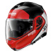 Moto helma Nolan N100-5 Plus Distinctive N-Com P/J Glossy Black-Red