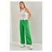 Bianco Lucci Women's Belt Lined Pants