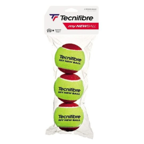 TECNIFIBRE MY NEW BALL Dětské tenisové míčky, zelená, velikost