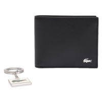 Lacoste Wallet and Key Chain - Noir Černá