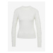 Bílý dámský svetr s ozdobnými detaily ORSAY