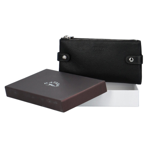 Moderní dámská kožená peněženka Sildano Katana, černá