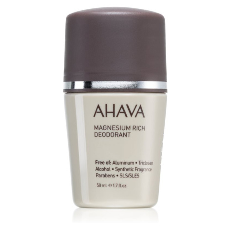 AHAVA Time To Energize Men minerální deodorant roll-on pro muže 50 ml