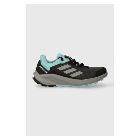 Boty adidas TERREX Trailrider dámské, černá barva, HR1182