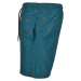 Embroidery Swim Shorts - shark/teal/toffee