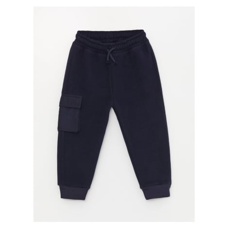 LC Waikiki Basic Baby Boy Tracksuit Bottoms With An Elastic Waist.