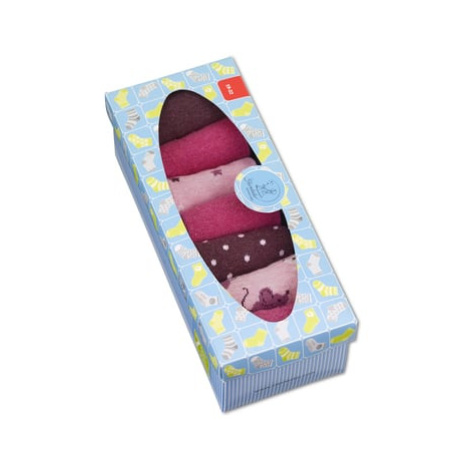 Sterntaler Ponožky 7-pack růžové