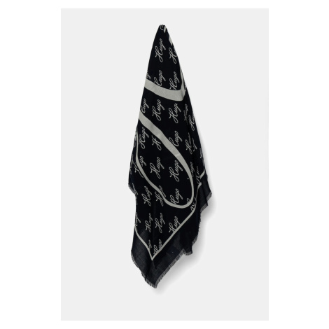 Šátek HUGO dámský, růžová barva, 50517680 Hugo Boss