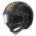 Moto helma Nolan N21 Getaway Flat Black-Gold