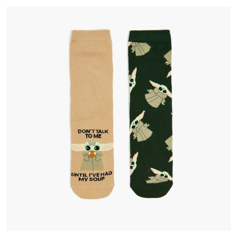 Cropp - Ponožky Baby Yoda - Vícebarevná