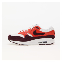 Tenisky Nike Air Max 1 Summit White/ Burgundy Crush-Picante Red