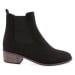 DGN 104 Women's Framed Heeled Boots with Stretch Detail.