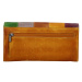 Lagen Dámská kožená peněženka V-217/D žlutá MULTI
