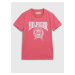 Růžové holčičí tričko Tommy Hilfiger