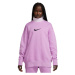 Nike SPORTSWEAR FLEECE Dámská mikina, fialová, velikost