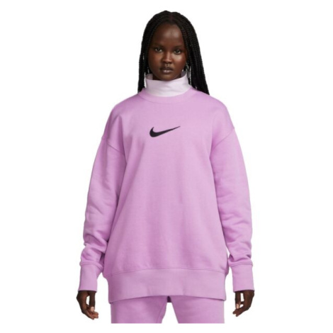 Nike SPORTSWEAR FLEECE Dámská mikina, fialová, velikost