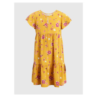 GAP Dětské volánové šaty floral - Holky