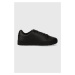 Kožené sneakers boty Tommy Hilfiger COURT THICK CUPSOLE LEATHER černá barva, FM0FM04830