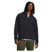 Mikina Under Armour Unstoppable Fleece FZ Black