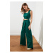 Trendyol Pants - Green - High Waist