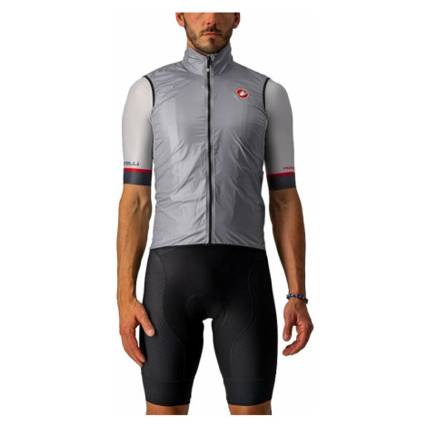 Castelli Aria Vest Silver Gray Vesta