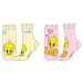 Looney Tunes - licence Dívčí ponožky - Looney Tunes 5234759, růžová / žlutá Barva: Mix barev