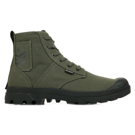 Palladium Pampa Hi Army Zelená