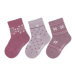 Sterntaler Dětské ponožky 3-pack Norwegian pink