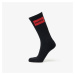 Ponožky Hugo Boss Logo Quarter Socks 2-Pack Black