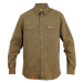 Pánská košile s dlouhým rukávem Warmpeace Mesa Harvest gold/grey
