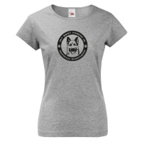 Dámské tričko Německý ovčák  -  dárek pro milovníky psů