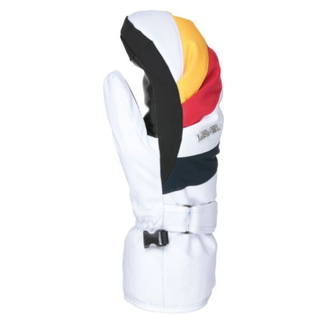 Level ULTRALITE Dámské lyžařské rukavice, bílá, velikost