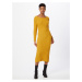 WAL G. Úpletové šaty 'LASSIE' zlatě žlutá