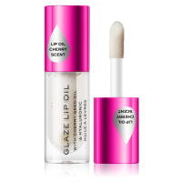 Makeup Revolution Glaze olej na rty odstín Lust Clear – Shimmer 4,6 ml